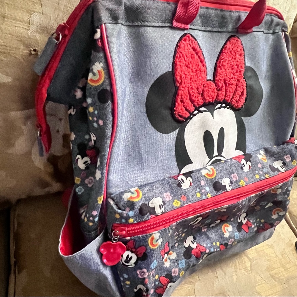 Disney Minnie Mouse Large Backpack - Picture 4 of 12
